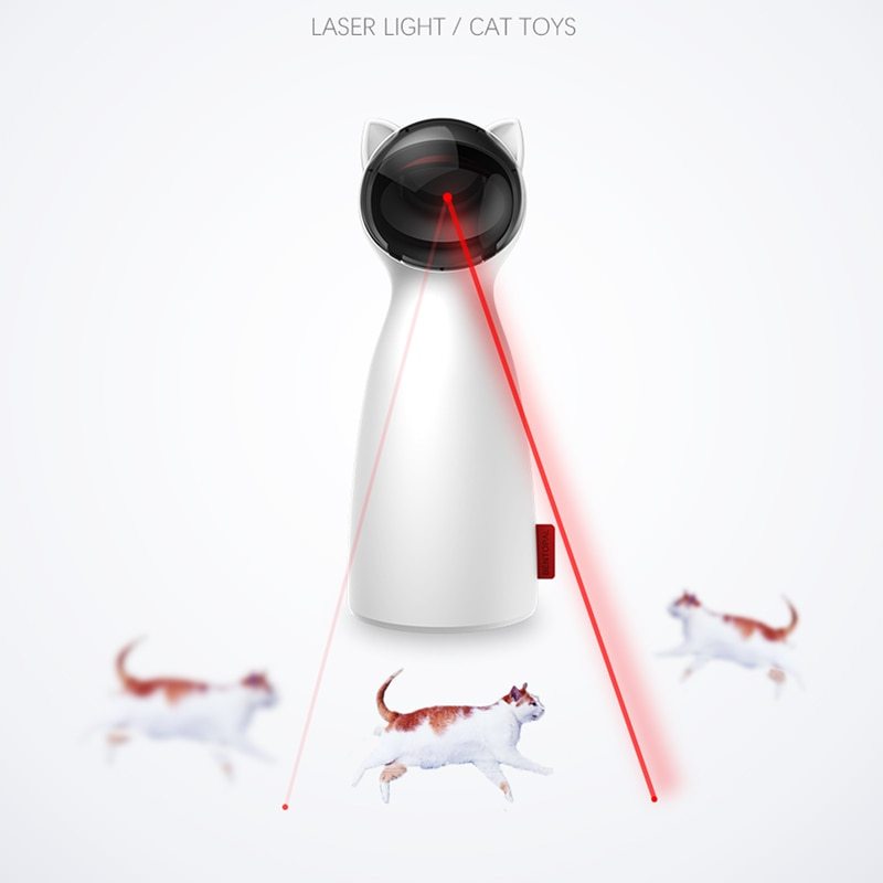 Automatic LED Laser Cat Toy – Smart Interactive Pet Toy for Exercise & Training
