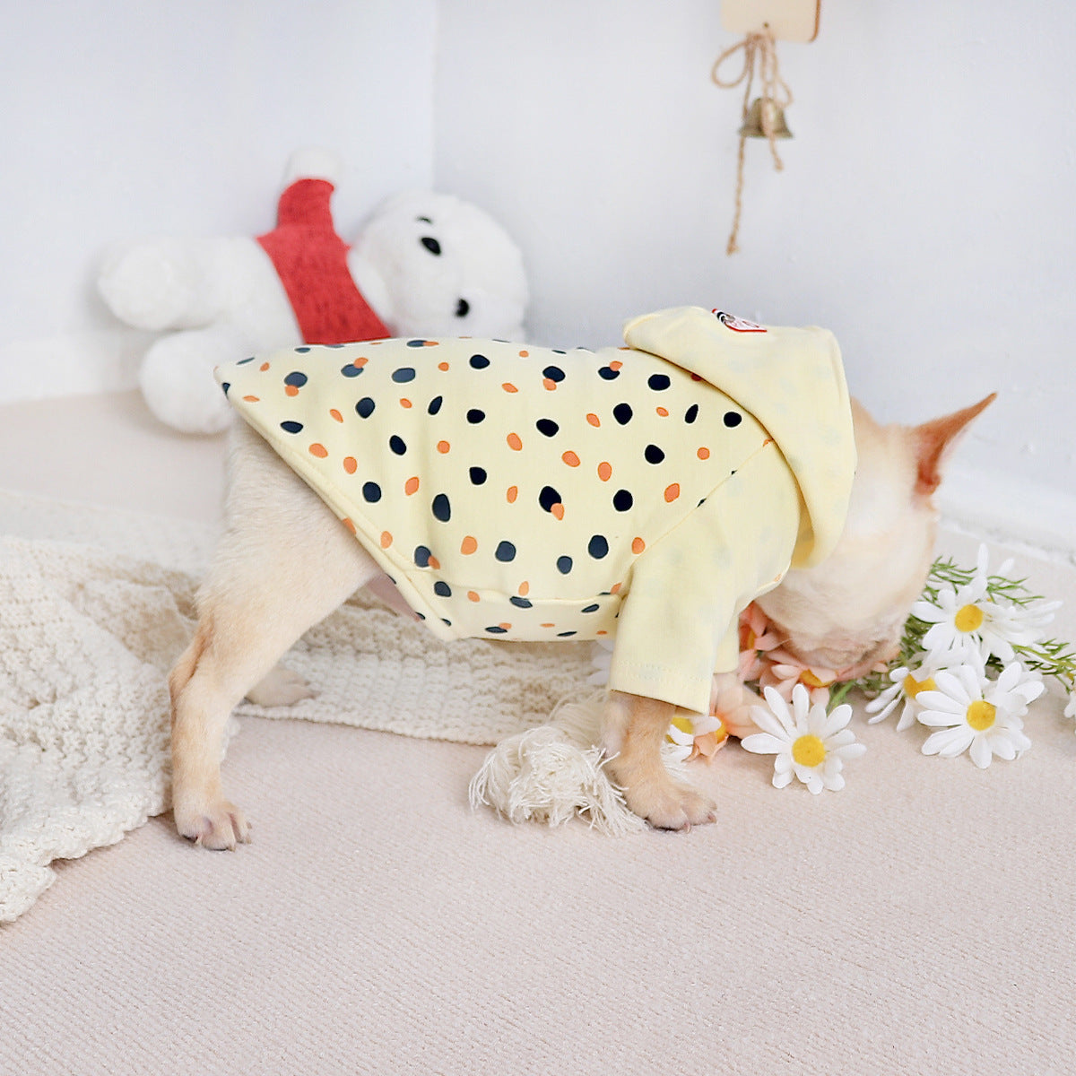 Thickened Hoodie for Small Dogs – Warm Winter Pet Clothes for Puppies & Cats