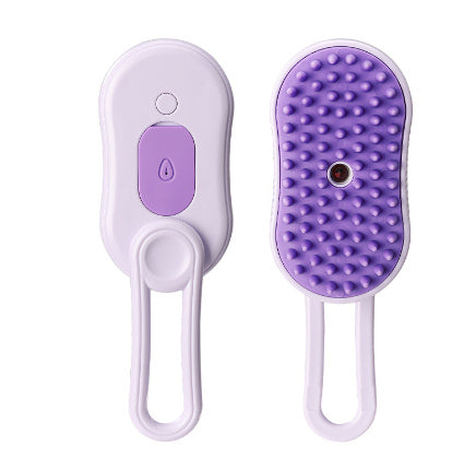 3-in-1 Pet Steam Brush – Electric Spray Grooming Comb for Cats & Dogs, Hair Removal & Massage