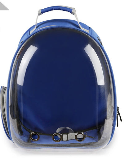 Pet Carrier Backpack with Bubble Window – Portable Space Capsule Design for Dogs, Cats & Rabbits