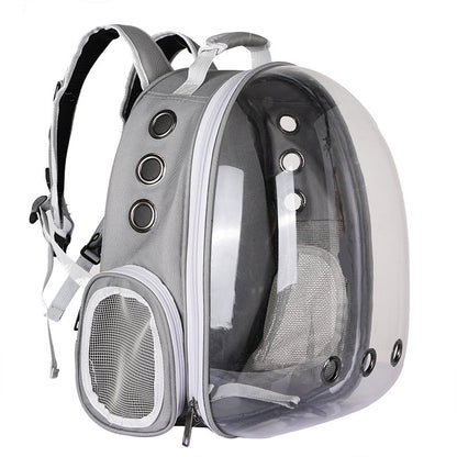Pet Carrier Backpack with Bubble Window – Portable Space Capsule Design for Dogs, Cats & Rabbits
