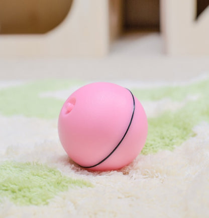 LED Rolling Cat Toy Ball – Electronic Laser Interactive Pet Toy for Cats & Kittens