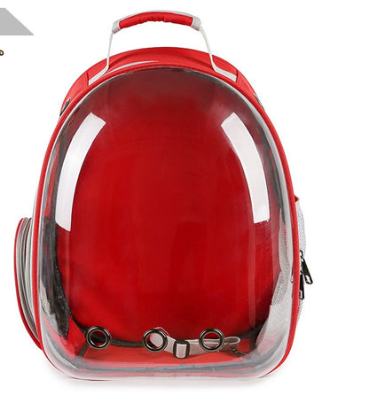 Pet Carrier Backpack with Bubble Window – Portable Space Capsule Design for Dogs, Cats & Rabbits