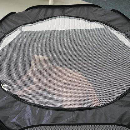 Foldable Cat Tunnel – Removable, Space-Saving & Hair-Resistant Cat Play Toy for Comfort & Fun