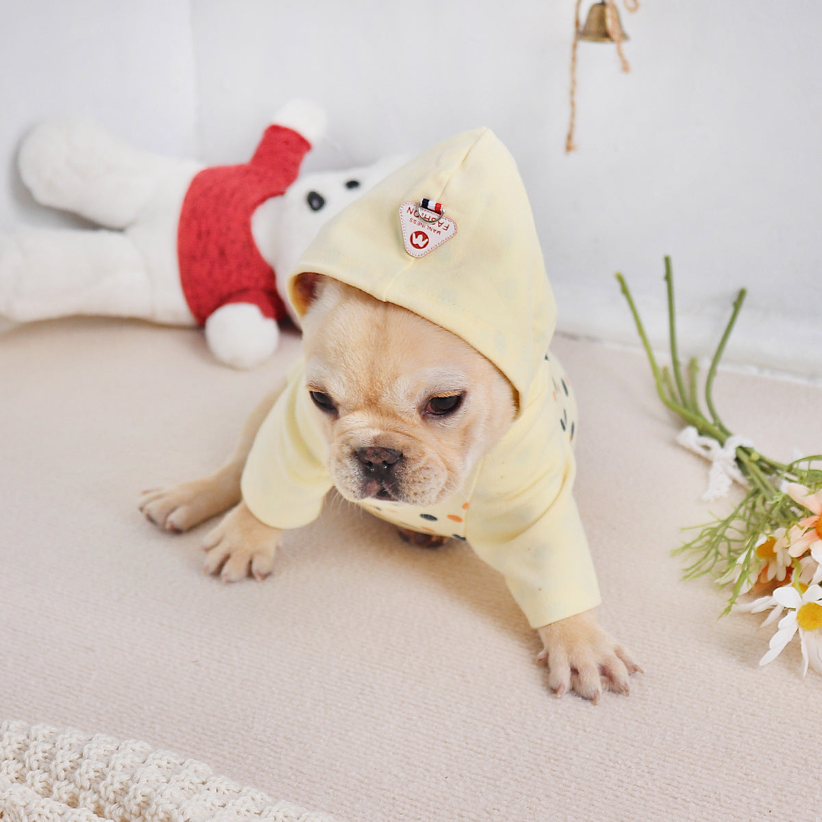 Thickened Hoodie for Small Dogs – Warm Winter Pet Clothes for Puppies & Cats