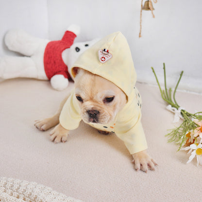 Thickened Hoodie for Small Dogs – Warm Winter Pet Clothes for Puppies & Cats