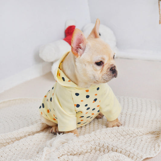 Thickened Hoodie for Small Dogs – Warm Winter Pet Clothes for Puppies & Cats