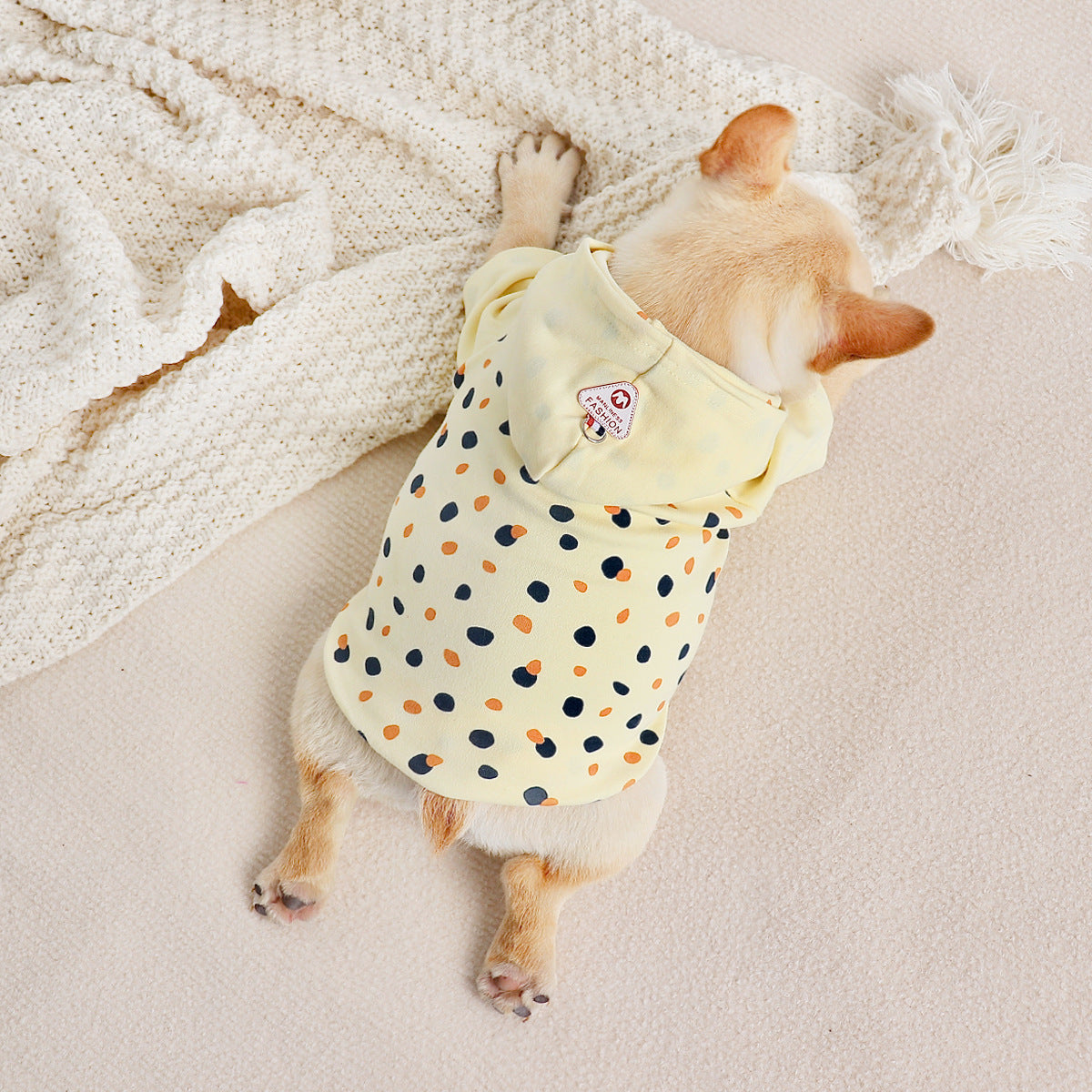 Thickened Hoodie for Small Dogs – Warm Winter Pet Clothes for Puppies & Cats