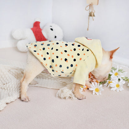 Thickened Hoodie for Small Dogs – Warm Winter Pet Clothes for Puppies & Cats