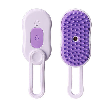 3-in-1 Pet Steam Brush – Electric Spray Grooming Comb for Cats & Dogs, Hair Removal & Massage