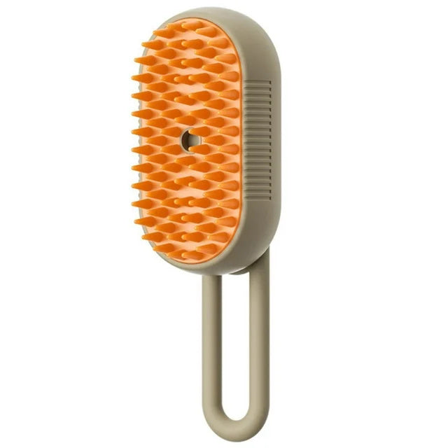 3-in-1 Pet Steam Brush – Electric Spray Grooming Comb for Cats & Dogs, Hair Removal & Massage